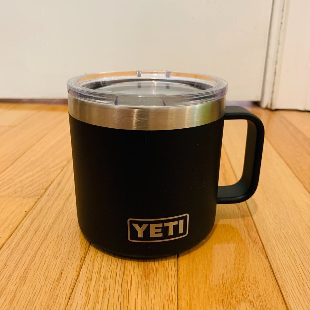 Yeti Rambler 14oz Stainless Steel Mug Standard Lid